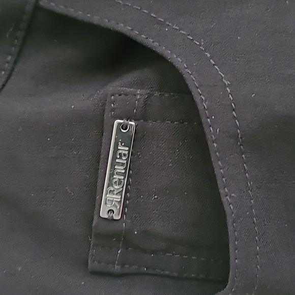 Renuar black casual pants. Size 12 P - Picture 3 of 11